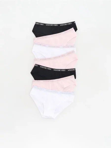 Reserved Трусики 7 pack різнобарвний 