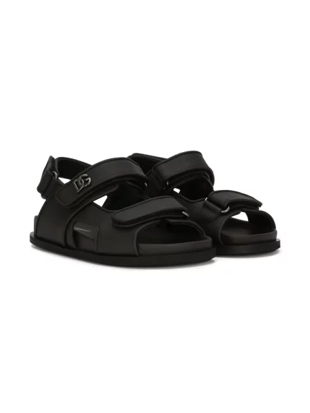 Sandały dziecięce Dolce And Gabbana czarne