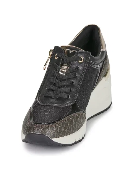 Sneakerși Marco Tozzi negru
