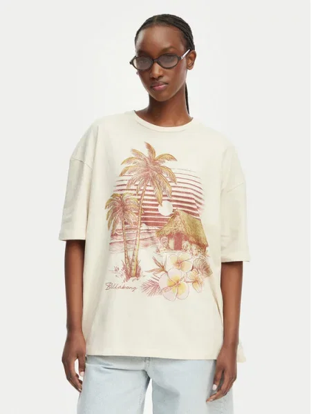 Billabong Tricou Will Find Me Here deschis bej
