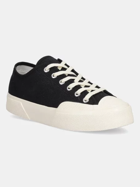 Ниски кецове Superga WORKS LOW CUT COTTON CANV черно