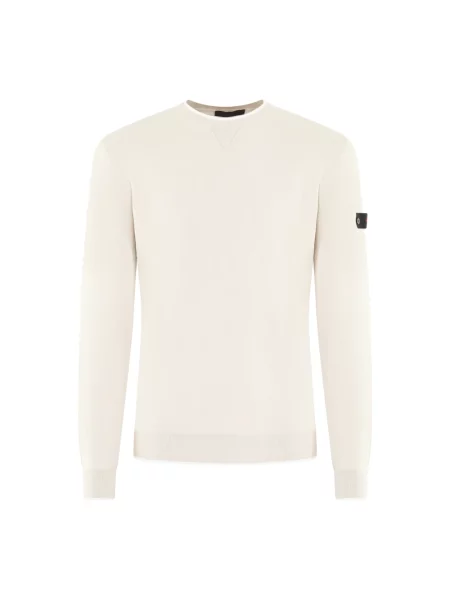 Bluza nierozpinana Peuterey z logo beżowa