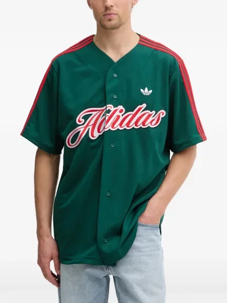 Pantaloni Adidas cu broderie cu dungi alergare negru