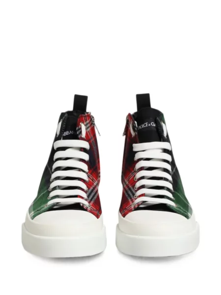 Kockás sneaker Dolce & Gabbana piros