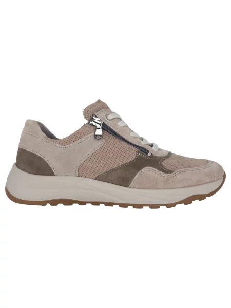 Sneakersy Waldläufer zamszowe szare