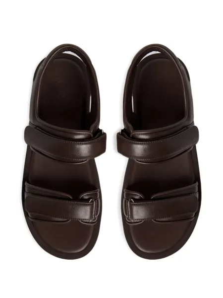 Sandale 12 Storeez din piele slingback negru