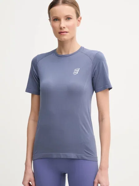 Compressport Běžecké tričko Performance modré