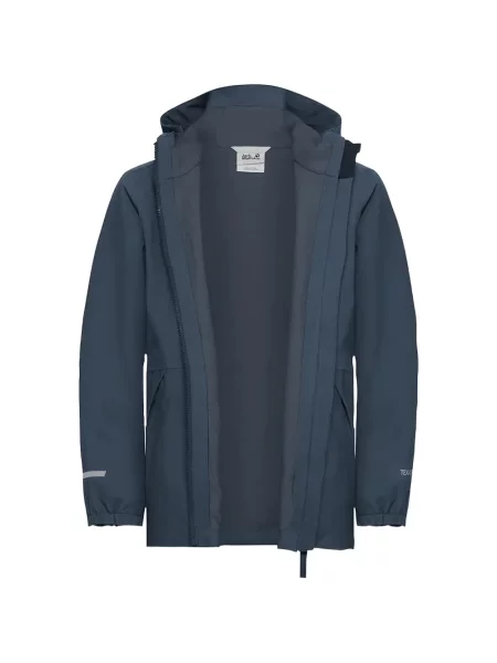 Kurtka dziecięca Jack Wolfskin niebieska