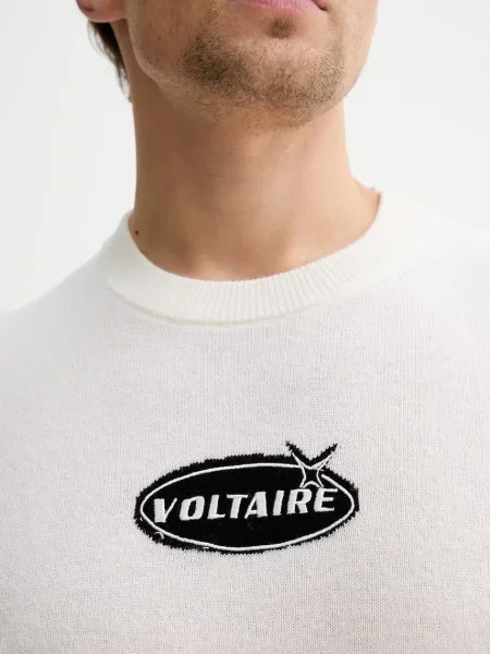 Zadig&Voltaire gyapjú pulóver bézs