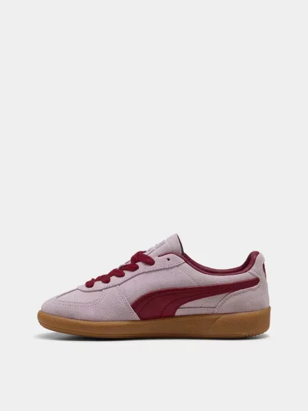 Замшевые кеды Puma розовые