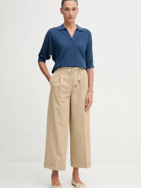 United Colors of Benetton поло з льоном