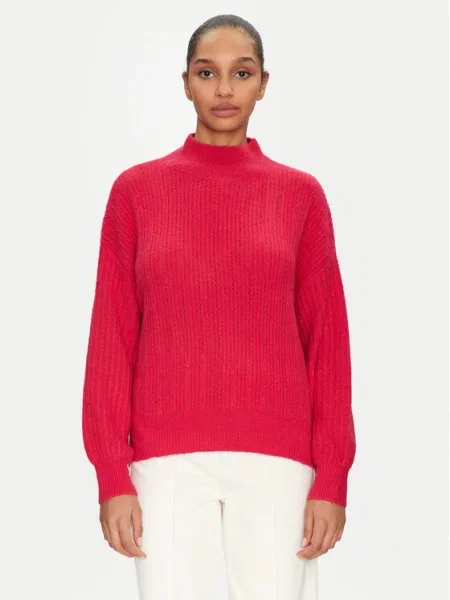 Morgan Bluză cu gât roșu