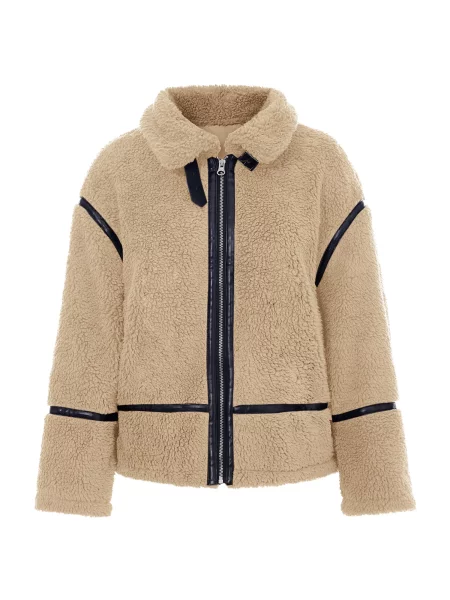 Imily Bela Geacă de primăvară-toamnă maro negru