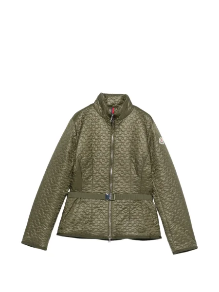 Geacă Moncler cu model floral verde