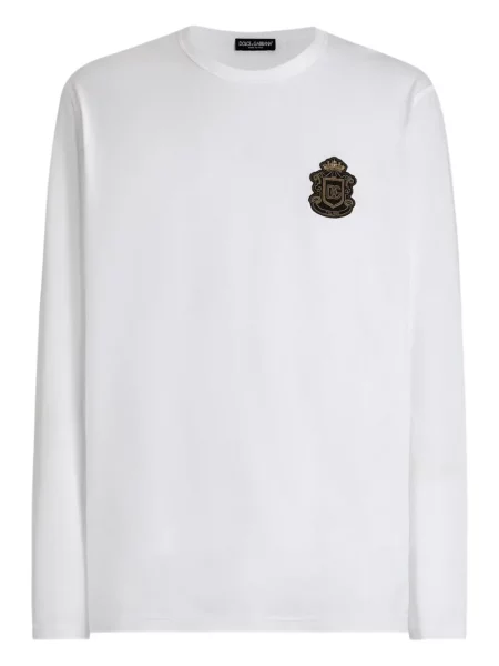 Tricou Dolce & Gabbana lung alb