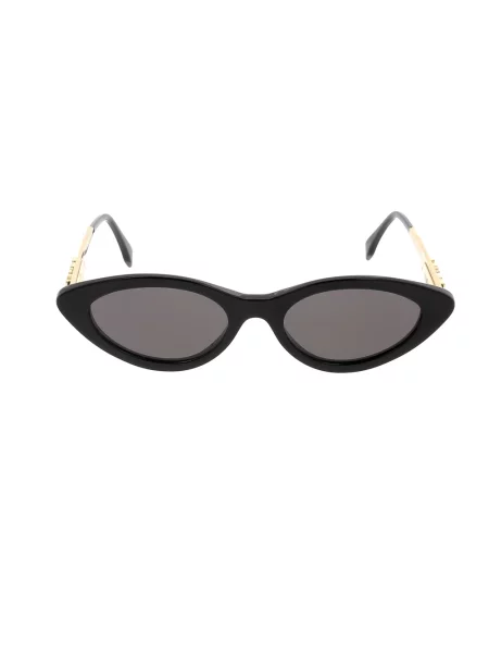 Okulary przeciwsłoneczne Fendi żółte