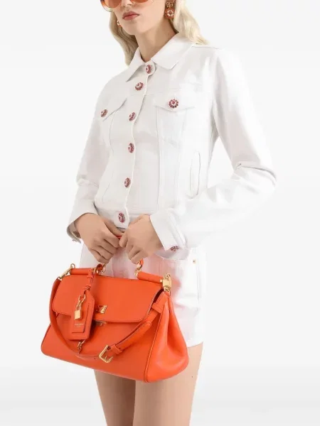 Geantă Dolce & Gabbana portocaliu