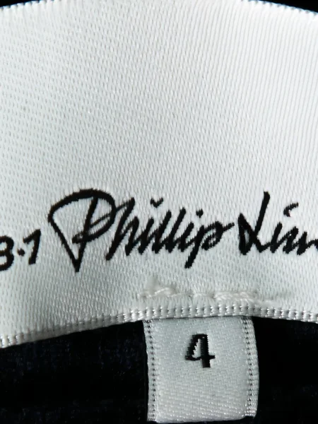 Fusta plisata 3.1 Phillip Lim de catifea plisată albastru