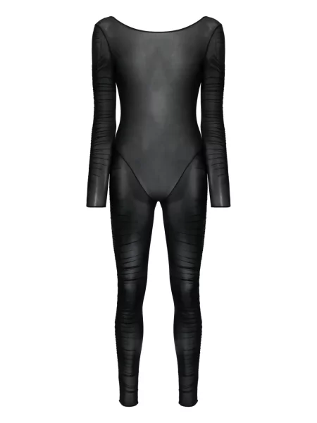 Body Maison Close transparente negru
