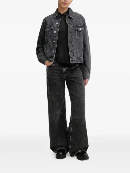 Дънки Karl Lagerfeld Jeans сиво