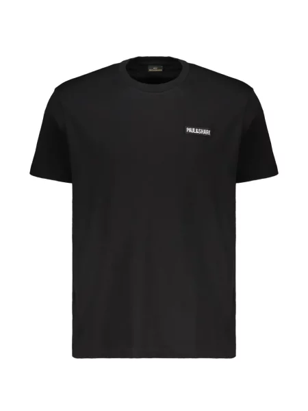 Tricou grafic Paul & Shark cu imagine negru