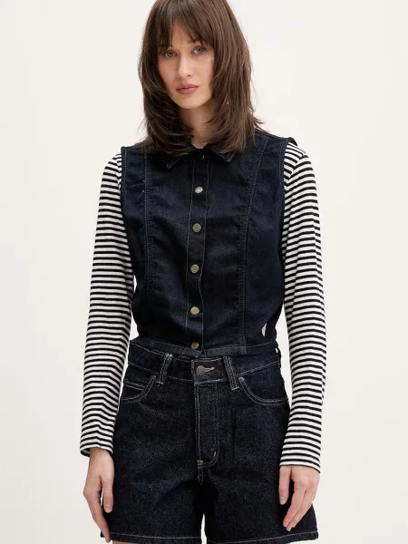 Guess Jeans De blugi vestă | Cropped Fit