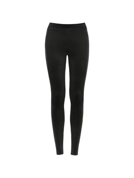 Leggings Wolford de catifea negru