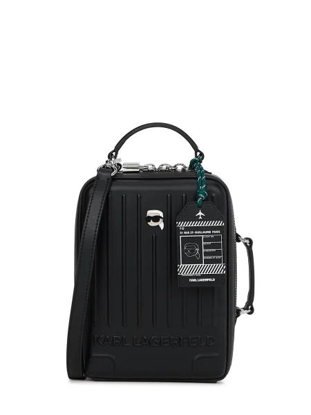 Karl Lagerfeld Torba preko ramena / bijela crna