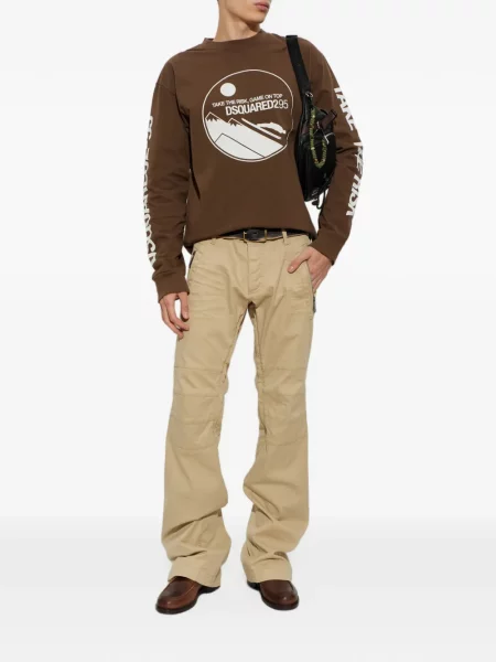 Spodnie Dsquared2 z logo