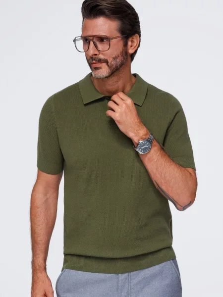 Polo majica Ombre siva