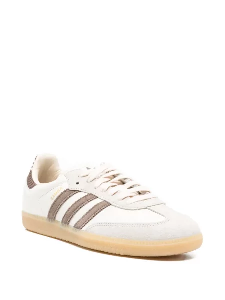 Sneakerși Adidas Samba cu dungi cu glugă albastru