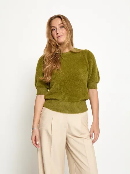 Peppercorn Pulover Micia oliv