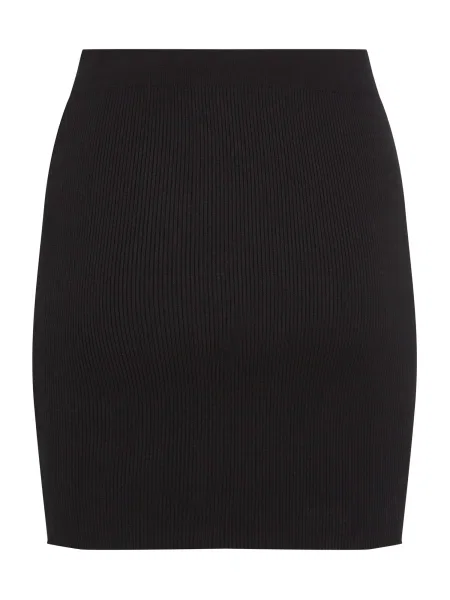 Teacă fustă din denim Calvin Klein Jeans negru
