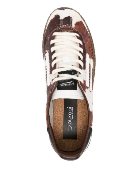 Sneakerși Puraai maro