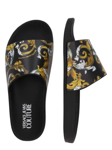 Versace Jeans Couture Šľapky čierna