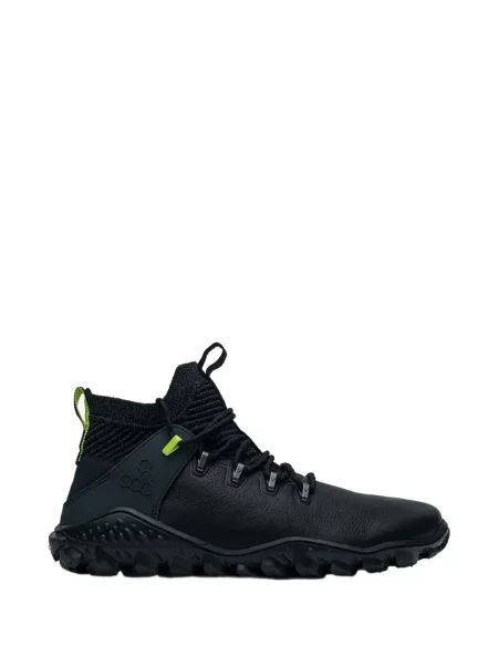 Sneakerși Vivobarefoot din piele negru