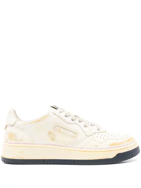Sneakersy Autry skórzane białe