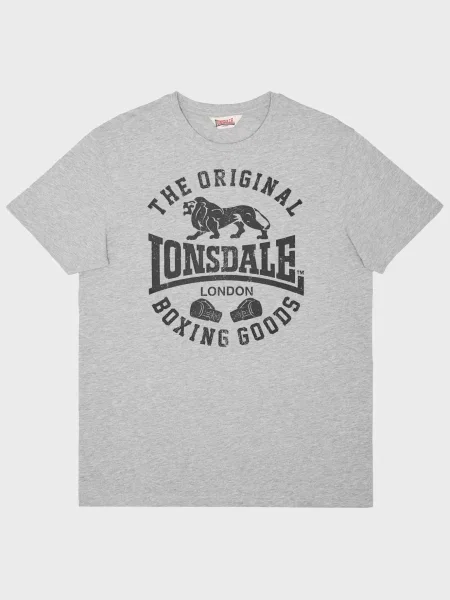 Футболка Lonsdale сіра