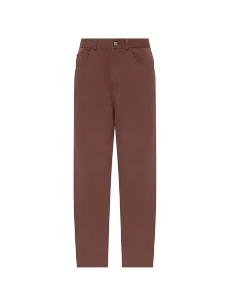 Cu centură pantaloni Mm6 Maison Margiela maro