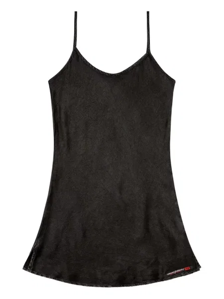 Rochie Diesel cu imagine de costum negru
