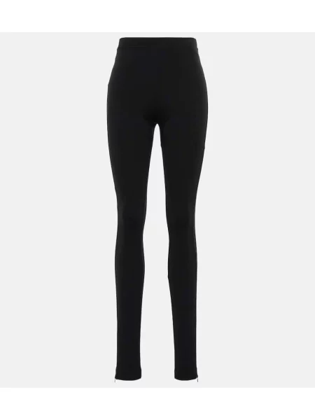 Legginsy Toteme z wysoką talią czarne