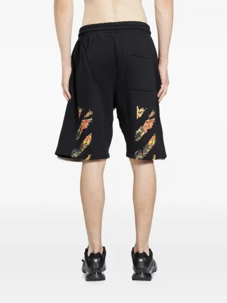 Pantaloni scurți Off-white alb
