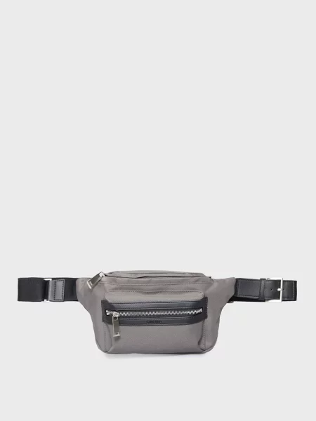 Поясна сумка Calvin Klein сіра