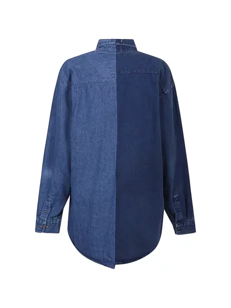 Cămașă de blugi E.l.v. Denim albastru