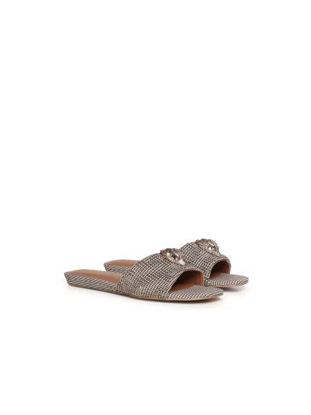 Klapki Kurt Geiger bez obcasa żółte