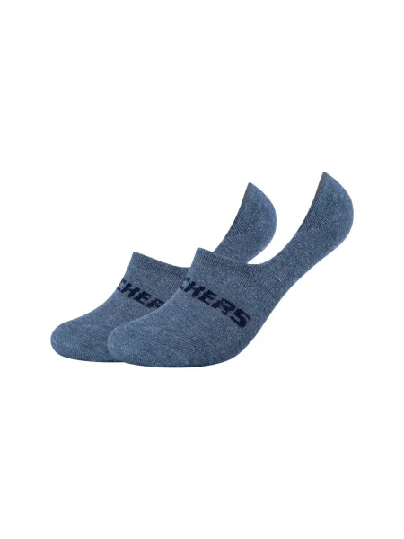 Ponožky Skechers so sieťovinou modrá