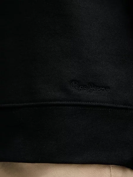 Свитер Pepe Jeans с аппликацией черный