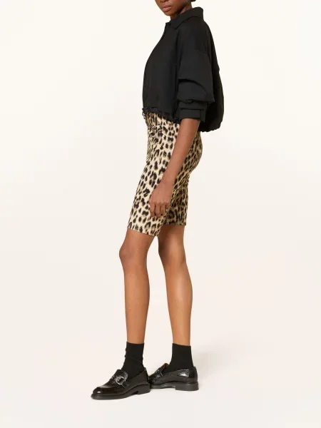 Mrs & Hugs Szorty beige czarne