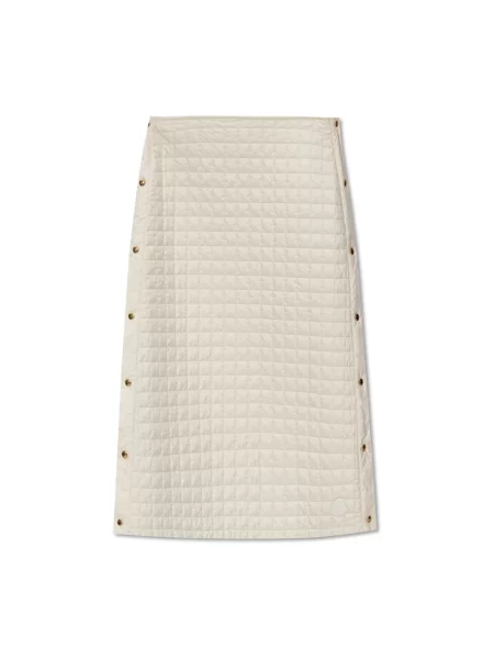 Spódnica Moncler pikowana beżowa