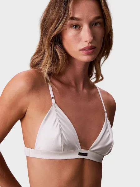 Без підкладки бюстгальтер Calvin Klein білий